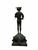 Metal Vintage 30” Patinated Bronze "Pan of Rohallion" Sculpture After Frederick MacMonnies For Sale - Image 7 of 8