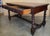 Late 19th Century 19th Spanish Walnut Desk or Console Table With Two Drawers & Solomonic Legs For Sale - Image 5 of 12