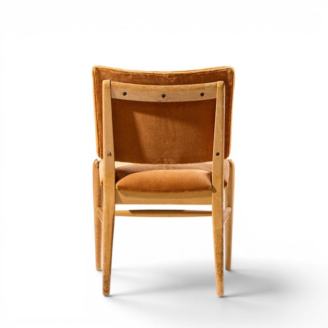 Brown John Keal for Brown Saltman Mid Century Bleached Mahogany Dining Chairs - Set of 6 For Sale - Image 8 of 17