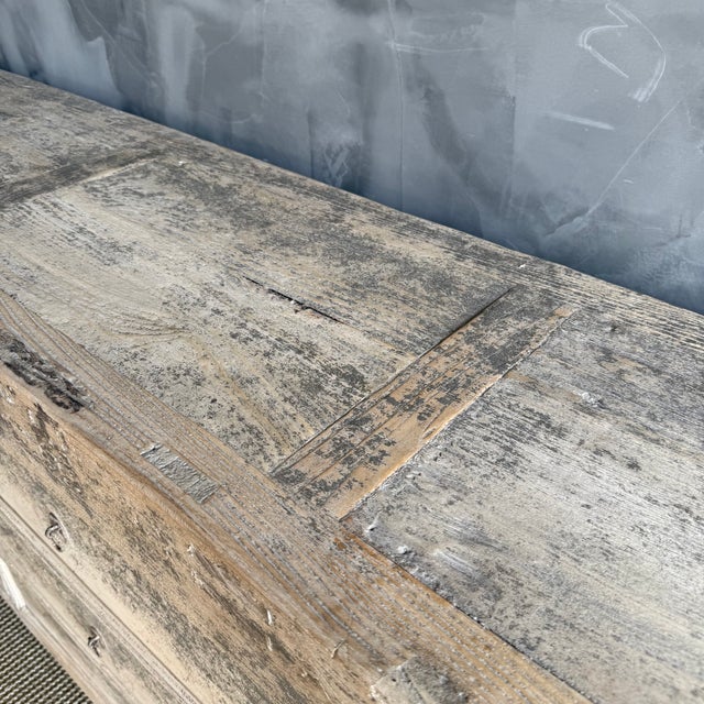Reclaimed Wood One of a Kind Dresser or Sideboard With Patina Finish For Sale In Los Angeles - Image 6 of 15