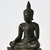 Antique French Spelter Buddha Figurine, 1920s For Sale - Image 10 of 11