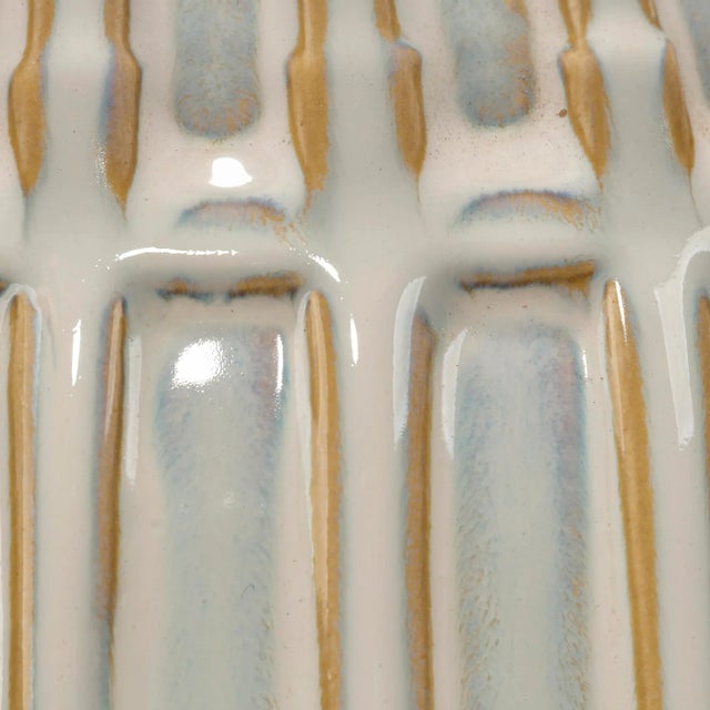 Jamie Young Aligned Ceramic Table Lamp For Sale - Image 4 of 5