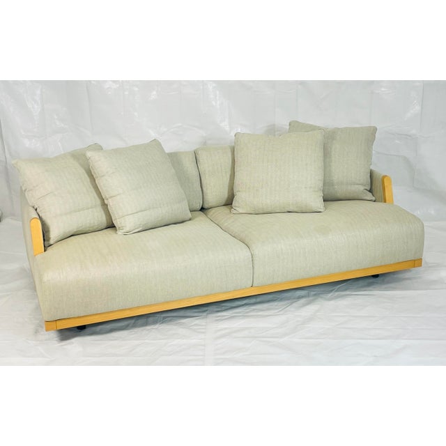 3 Seater Sofa Made in Italy by Antonello Mosca for Giorgetti, Italian Modern For Sale - Image 10 of 18