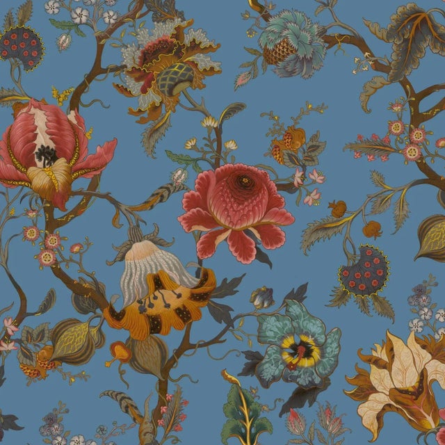 House of Hackney Artemis Wallpaper - Azure For Sale