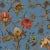 House of Hackney Artemis Wallpaper - Azure For Sale