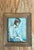 Wood Vintage 1970s Oil Painting of Seated Man For Sale - Image 7 of 11