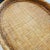 Brown 1970s Shanghai Handicrafts Large Wicker Bird Tray - Large Sculptural Bohemian Woven Tray, China For Sale - Image 8 of 9