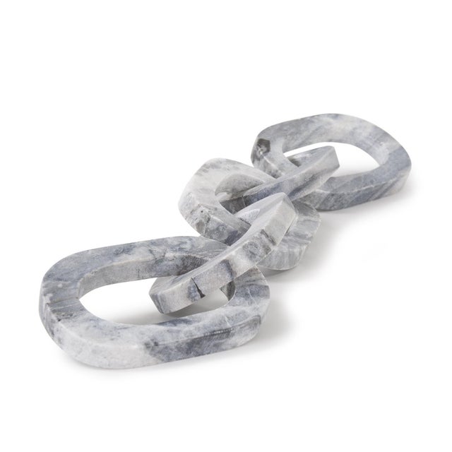 Contemporary Makrana Gray Marble Chain For Sale - Image 3 of 10