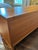 Wood Low Slung Custom Made 6 Drawer Dresser For Sale - Image 7 of 9