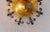 Iron Glass Flush Mount Ceiling Light, 1960s For Sale - Image 11 of 13