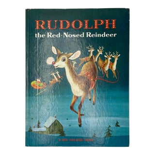 Rudolph the Red-Nosed Reindeer by Barbara Shook Hazen 1971 Christmas Holiday For Sale