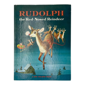Rudolph the Red-Nosed Reindeer by Barbara Shook Hazen 1971 Christmas Holiday