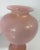 Italian Powder Pink and Gold Leaf Vase in Murano Glass by Barovier & Toso, 1980s For Sale - Image 6 of 10
