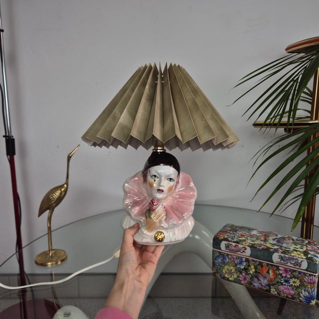 Vintage Pierrot Table Lamp, Italy, 1980s For Sale - Image 9 of 10
