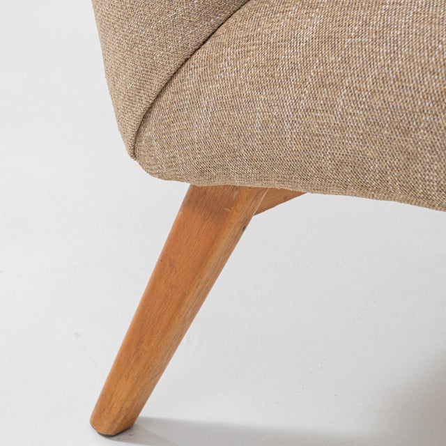 1950s Czech Upholstered Armchairs By J. Halabala - A Pair For Sale - Image 13 of 18