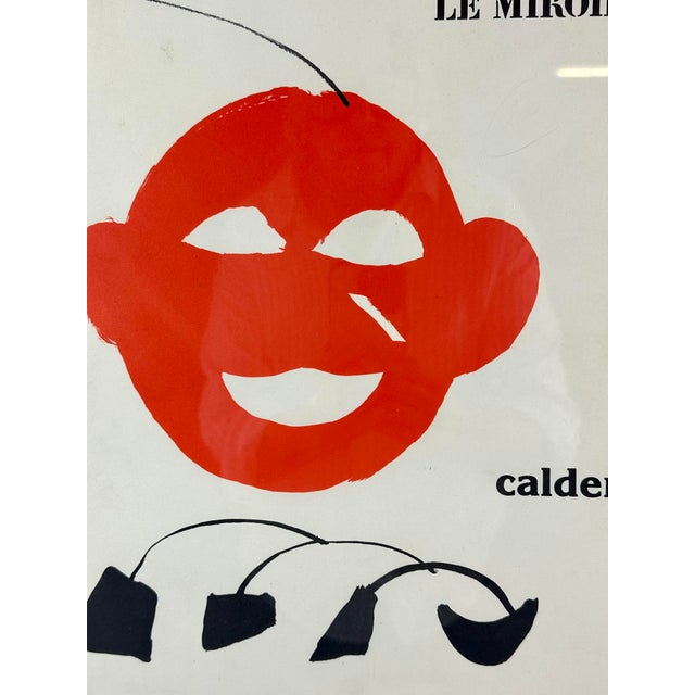 Paper Alexander Calder, Pendant DLM Behind the Mirror, Maeght, 1976, Paper For Sale - Image 7 of 15