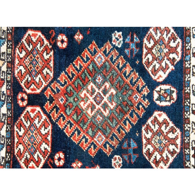 Early 20th Century Persian Qashqai Rug For Sale - Image 11 of 16