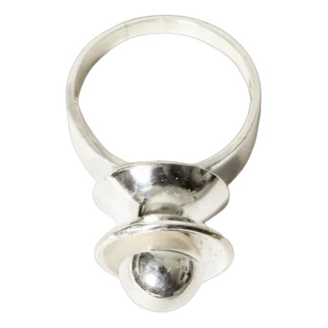 Silver Ring from Erik Granit, 1967 For Sale