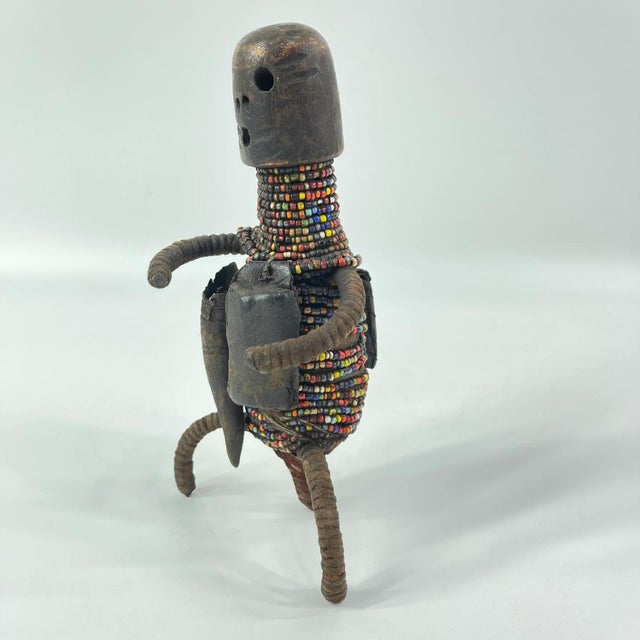 Namji fertility dolls, crafted by the Namji people of northern Cameroon, stand as a notable form of African art believed...