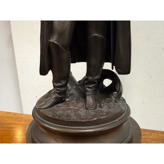 Late 19th Century L. V. Deposee Bronze Napoleon Sculpture, Stamped For Sale - Image 10 of 12