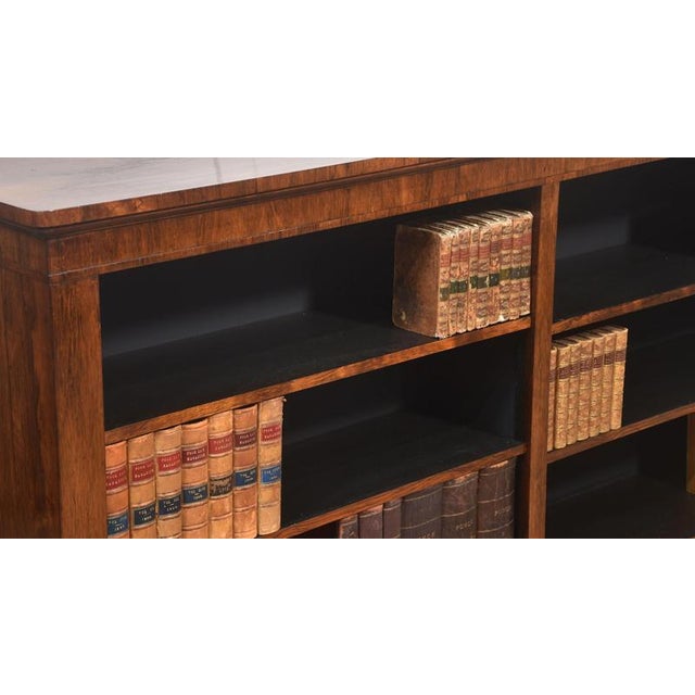 Rosewood Open Bookcase, 19th Century For Sale - Image 6 of 15