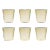Not Yet Made - Made To Order Celerie Kemble Glassware for Chairish Twisty Cups in Olive with Opal Blue Rim, Set of 6 For Sale - Image 5 of 5