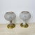 Glass Vintage German Table Lamps from Doria Leuchten, 1970s, Set of 2 For Sale - Image 7 of 18
