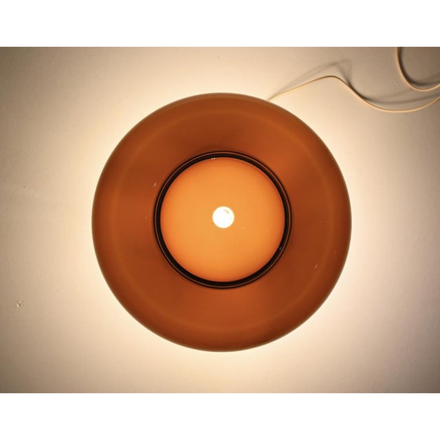 Yellow Brumbury Table Lamp by Luigi Massoni for Guzzini, 1970s For Sale - Image 8 of 16