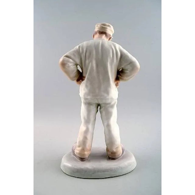 Bing & Grondahl Bricklayer Figurine Number 1786 For Sale - Image 4 of 6
