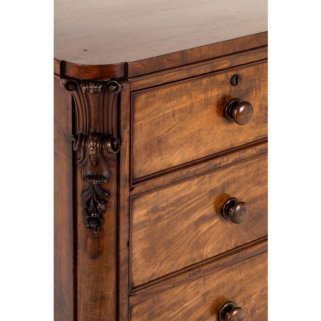 Wood Early Victorian Chest of Drawers For Sale - Image 7 of 14