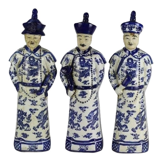 Standing Emperors, Set of 3 For Sale