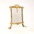 Antique French Gilt Metal Fire Screen, 1900 For Sale - Image 11 of 11