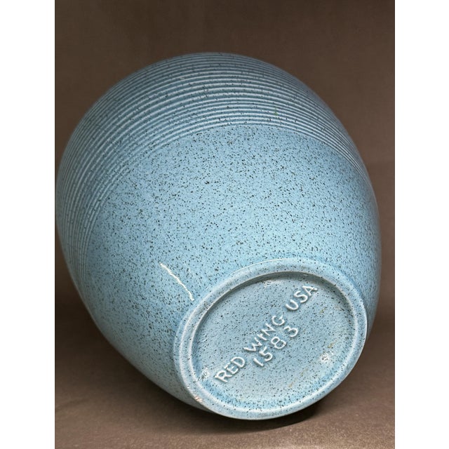 1950s Mid-Century Modern 7.5" Tall Vase Made in America For Sale - Image 5 of 5