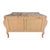 Shaped Red-Painted Commode with Marble Top For Sale - Image 5 of 7