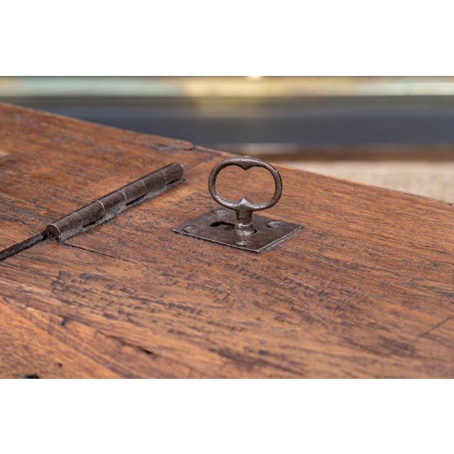 19th Century French Provincial Locking Oak Ballot Box For Sale In New York - Image 6 of 8
