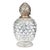 Victorian John Grinsell and Sons Sterling Silver Mounted Crystal Scent Bottle For Sale