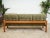 Mid 20th Century Styled After Danish Domino Mobler Teak Sofa, Newly Upholstered For Sale - Image 9 of 12