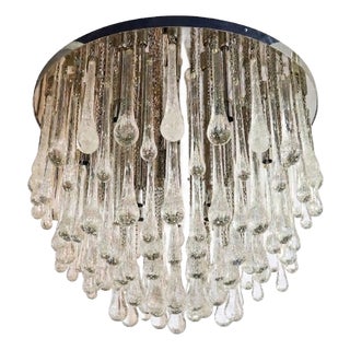 Murano Glass Chandelier, 1970s For Sale