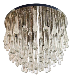 Murano Glass Chandelier, 1970s