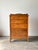 Traditional Antique Scalloped Quarter-Sawn Golden Oak Chest of Drawers For Sale - Image 3 of 12