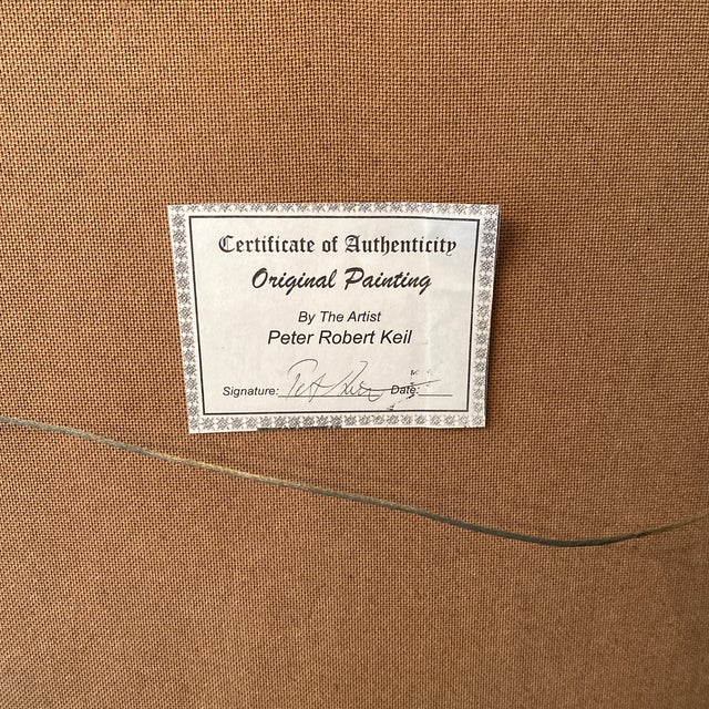 Original Peter Keil Abstract Landscape Painting For Sale - Image 12 of 12