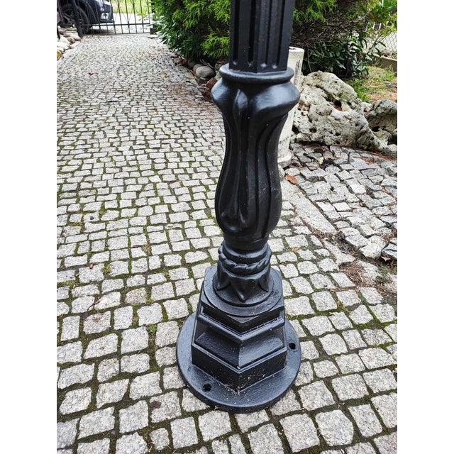 Art Deco Tall Lantern, 1930s For Sale - Image 4 of 5