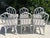 Vintage Henry Link for Lexington Rattan Cathedral Dining Chairs - Set of 6 For Sale In Naples, FL - Image 6 of 15