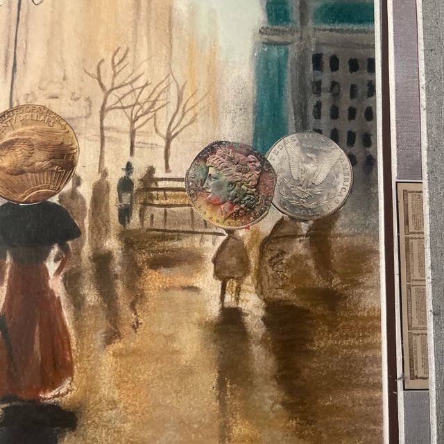 “Old Money in Paris” – Mixed Media Protest Collage by Cheryl Fudge ...