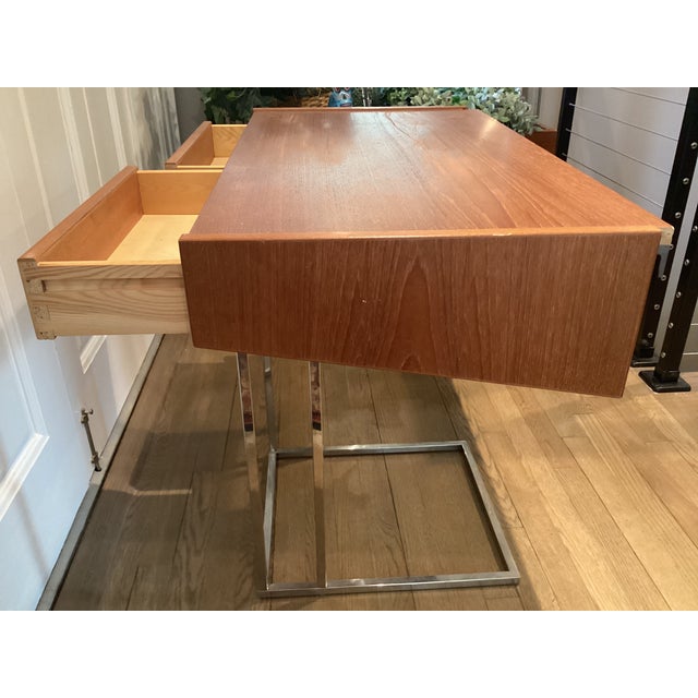 1970s 1970s Midcentury Modern Teak Hanging Cabinet or Drawer or Floating Shelf For Sale - Image 5 of 14