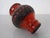 Red & Black Sawa Ceramic Vase, Germany, 1960s For Sale - Image 11 of 18