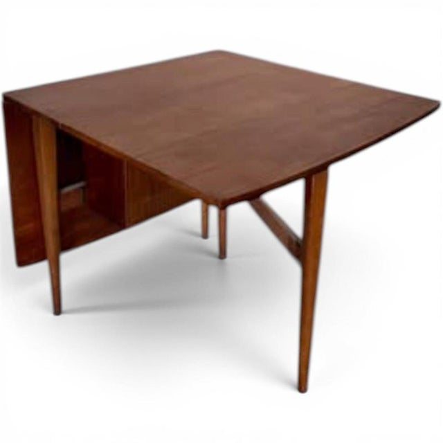 Brown Mid-Century Modern Teak Drop Leaf Dining Table from Eon Elliotts of Newbury, 1960s For Sale - Image 8 of 11