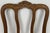 Vintage French Dining Chairs in Oak with Rush Seats, Set of 6 For Sale - Image 11 of 17