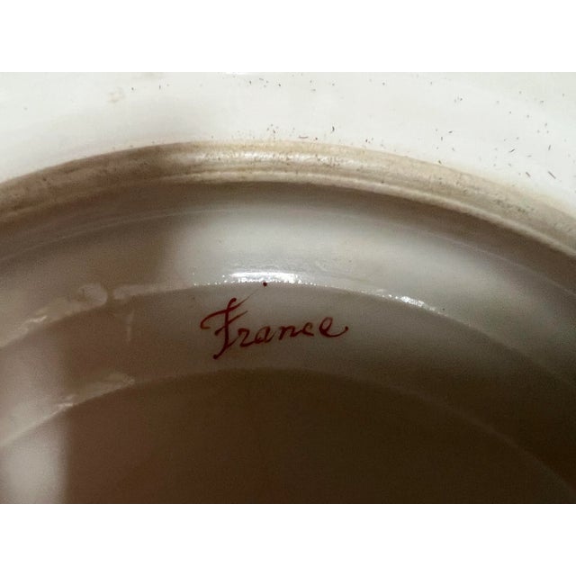 Mid-19th Century Hand Painted Porcelain Plate For Sale In Washington DC - Image 6 of 8