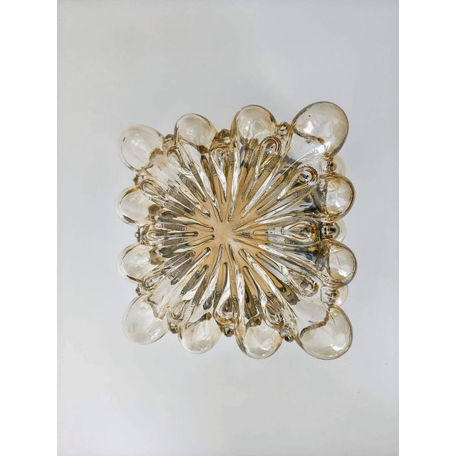 Mid-Century Bubble Glass Wall Lamp attributed to Helena Tynell, Limburg, Germany, 1970s For Sale - Image 18 of 18